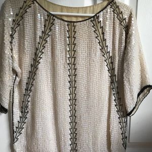 Vintage 1970’s Beaded Blouse